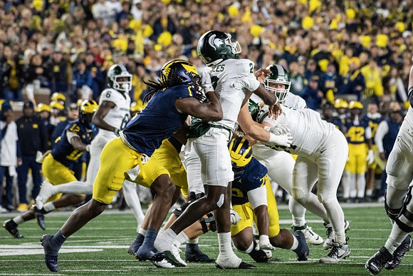 Makari Paige (7), Kenneth Grant (78), and Jaishawn Barham (1)