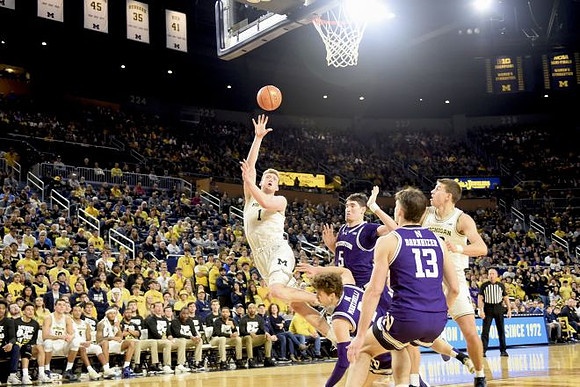 Danny Wolf (1) and Will Tschetter (42)