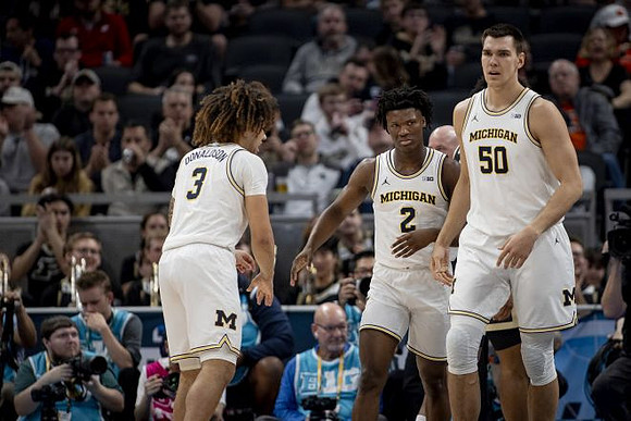 Tre Donaldson (3), L.J. Cason (2), and Vladislav Goldin (50)