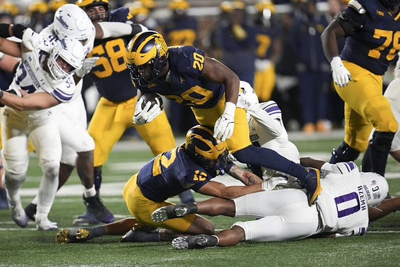 Giovanni El-Hadi (58), Kendrick Bell (12), Kalel Mullings (20), and Myles Hinton (78)