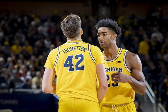 Will Tschetter (42) and Jace Howard (25)