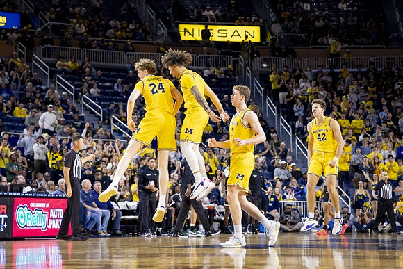 Sam Walters (24), Tre Donaldson (3), Danny Wolf (1), and Will Tschetter (42)