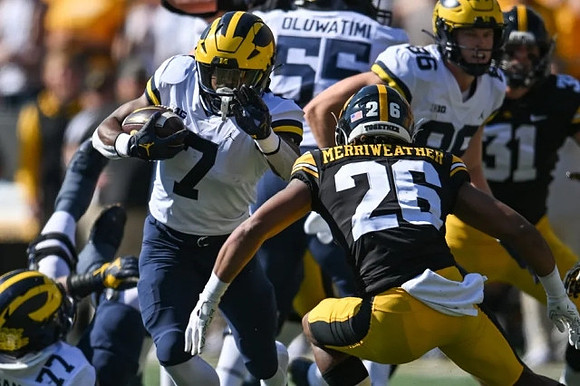 Trevor Keegan (77), Donovan Edwards (7), Olusegun Oluwatimi (55), and Luke Schoonmaker (86)