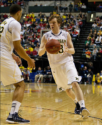 Jordan Morgan (52) and Matt Vogrich (13)