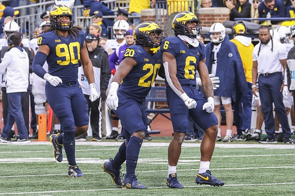 Mike Morris (90), Kalel Mullings (20), and R.J. Moten (6)