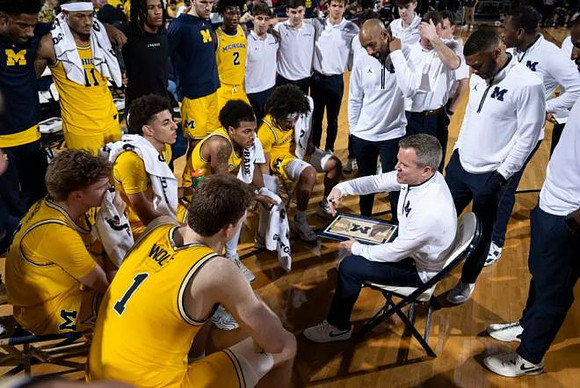 Dusty May and Michigan Team