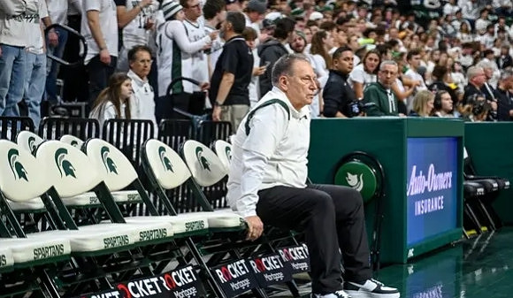 Michigan State Head Coach Tom Izzo