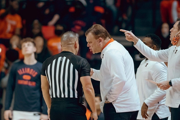 Illinois Head Coach Brad Underwood
