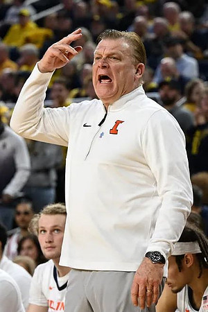 Illinois Head Coach Brad Underwood