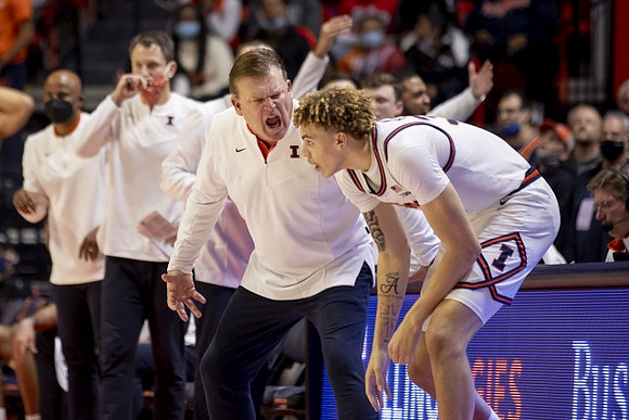 Illinois Head Coach Brad Underwood