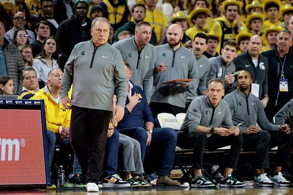 Michigan State Head Coach Tom Izzo