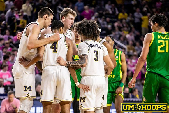 Vladislav Goldin (50), Nimari Burnett (4), Danny Wolf (1), Tre Donaldson (3), and Roddy Gayle Jr. (11)