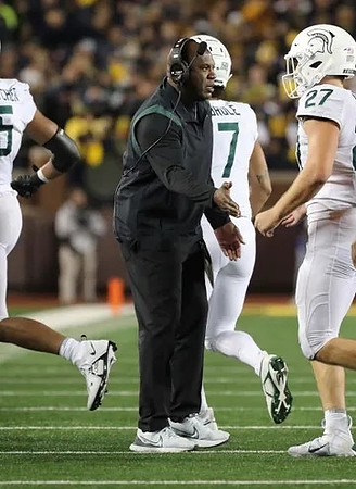 Michigan State Head Coach Mel Tucker