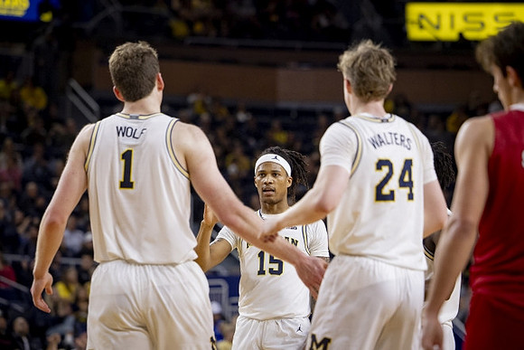 Danny Wolf (1), Rubin Jones (15), and Sam Walters (24)