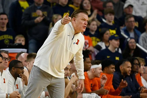 Illinois Head Coach Brad Underwood