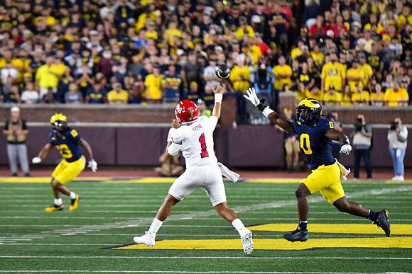 Wesley Walker (13) and Josaiah Stewart (0)
