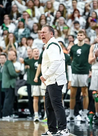 Michigan State Head Coach Tom Izzo