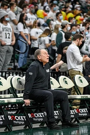 Michigan State Head Coach Tom Izzo