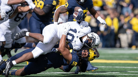 Mazi Smith (58), Mike Morris (90), and Michael Barrett (23)
