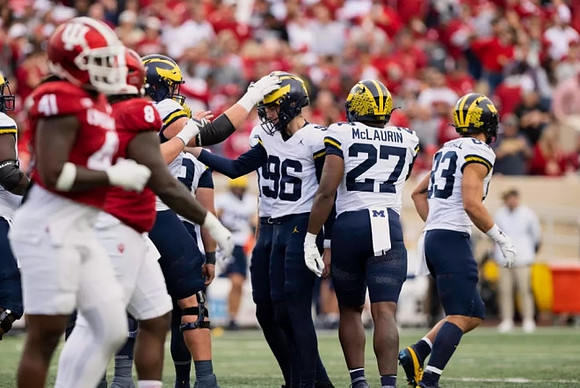 Dominic Zvada (96), Tyler McLaurin (27), and Zack Marshall (83)