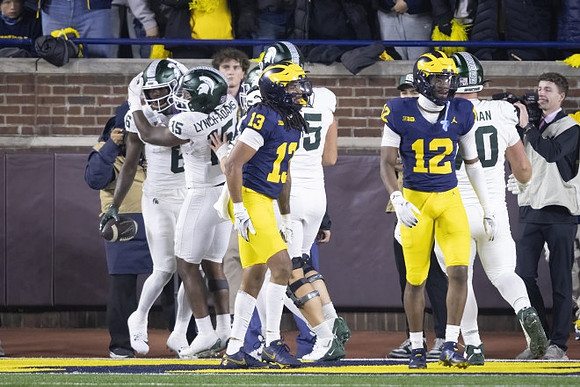 Wesley Walker (13) and Aamir Hall (12)