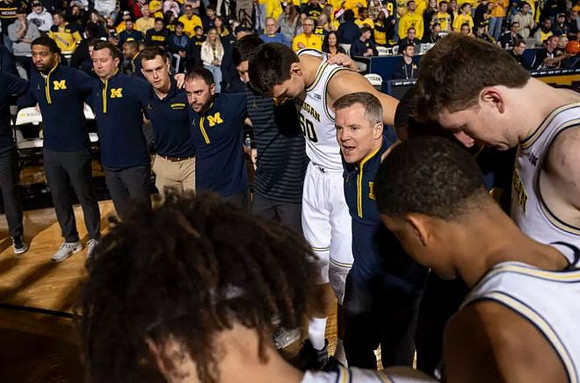 Dusty May and Michigan Team