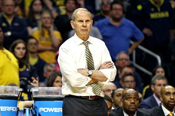 John Beilein, Deandre Haynes, and Saddi Washington