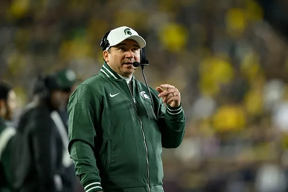 Michigan State Head Coach Jonathan Smith