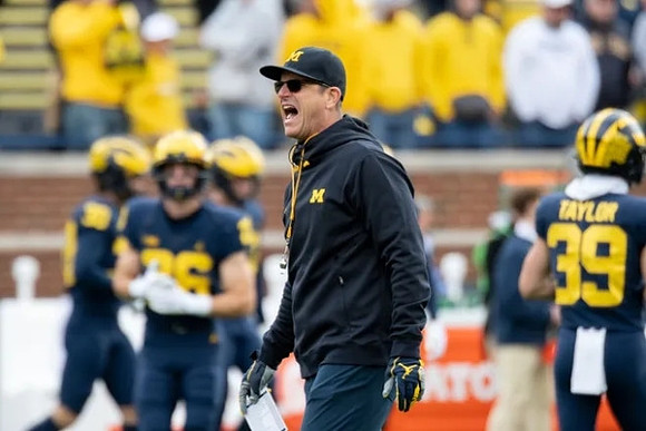 Jim Harbaugh and Michigan Team