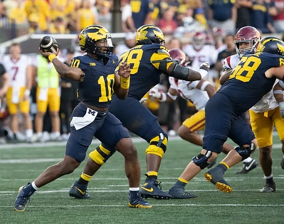 Alex Orji (10), Myles Hinton (78), and Josh Priebe (68)