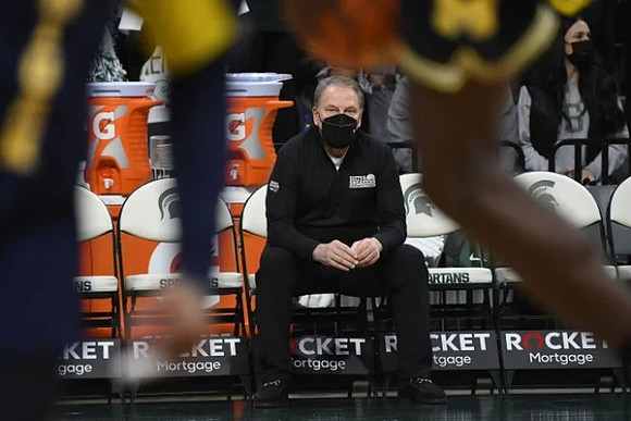 Michigan State Head Coach Tom Izzo