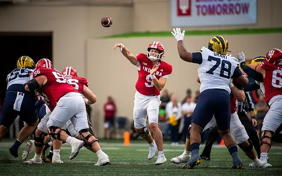 Mason Graham (55) and Kenneth Grant (78)
