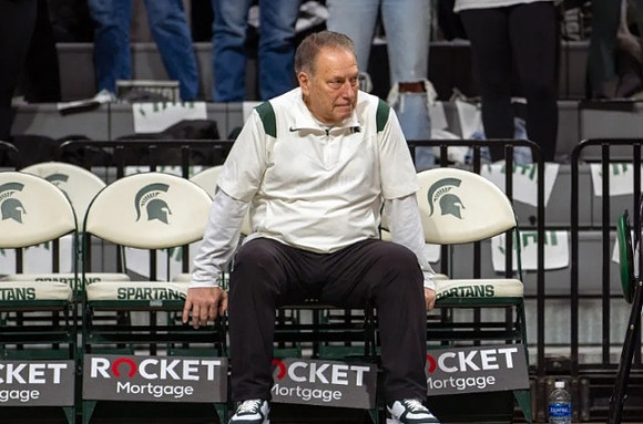 Michigan State Head Coach Tom Izzo