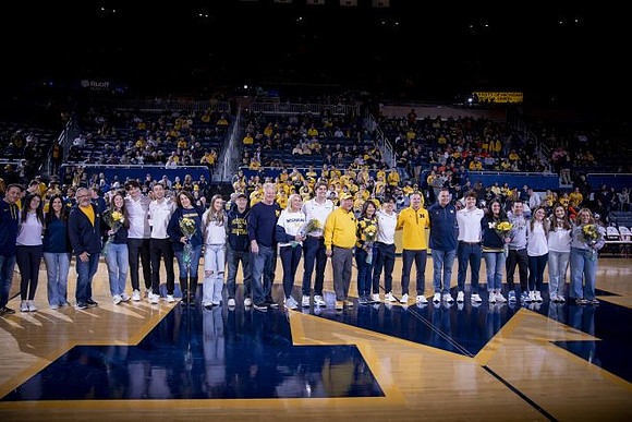 Dusty May and Michigan Team