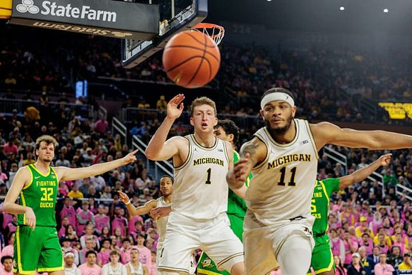 Nimari Burnett (4), Danny Wolf (1), and Roddy Gayle Jr. (11)
