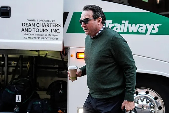 Michigan State Head Coach Jonathan Smith