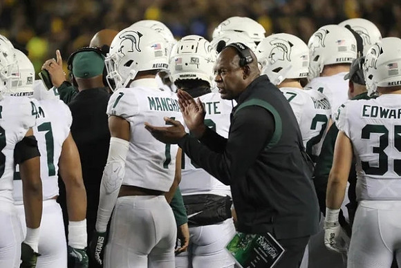 Michigan State Head Coach Mel Tucker