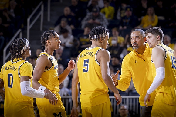 Dug McDaniel (0), Kobe Bufkin (2), Terrance Williams II (5), Juwan Howard, and Joey Baker (15)