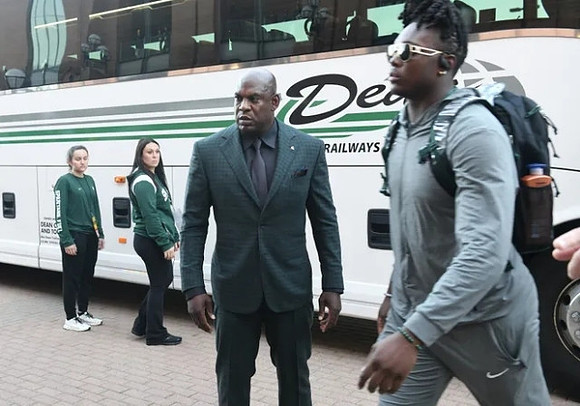 Michigan State Head Coach Mel Tucker