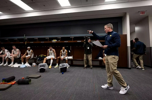 Dusty May and Michigan Team