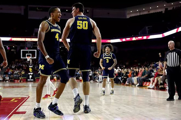 Nimari Burnett (4), Vladislav Goldin (50), and Tre Donaldson (3)