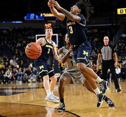 Danny Wolf (1) and Tre Donaldson (3)
