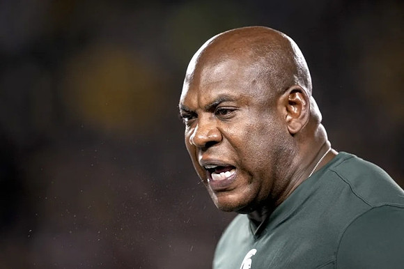 Michigan State Head Coach Mel Tucker