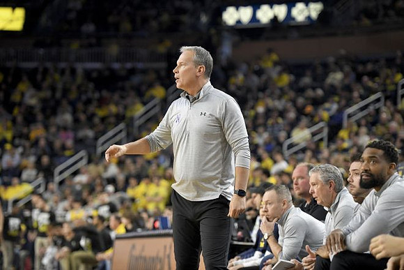 Northwestern Head Coach Chris Collins