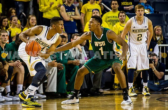 Aubrey Dawkins (24) and Spike Albrecht (2)