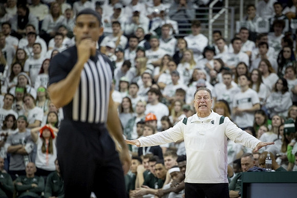 Michigan State Head Coach Tom Izzo