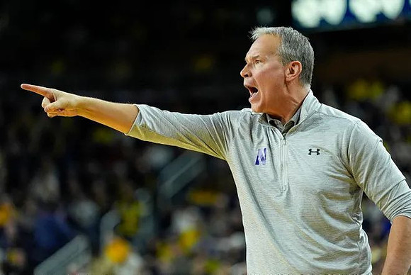 Northwestern Head Coach Chris Collins