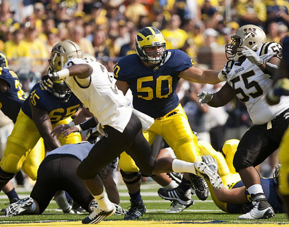Patrick Omameh (65) and David Molk (50)