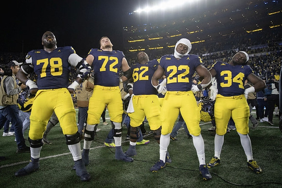 Myles Hinton (78), Tristan Bounds (72), Raheem Anderson (62), Tavierre Dunlap (22), and Leon Franklin (34)