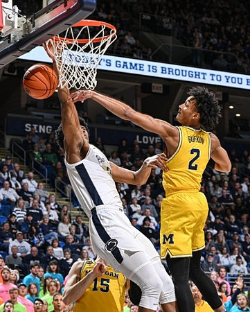 Joey Baker (15) and Kobe Bufkin (2)